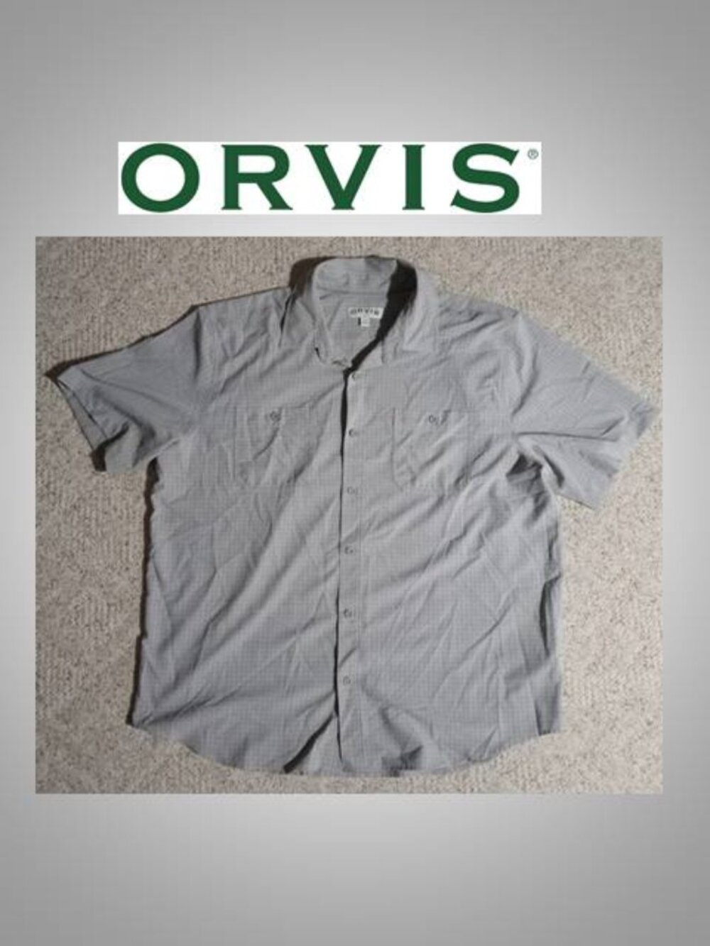 Orvis men's shirt size XL